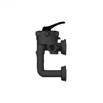 Filtre piscine vanne 6 voies 1,5" - filtre en polyester durable