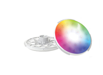 Projecteur LED Duratech Spectra DVS RGB - Ø 100 mm - éclaire multicolore - puissant et décoratif