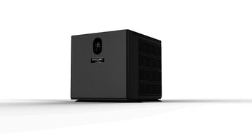 Pompe à chaleur piscine Fairland InverX Vertical 14,5kW - Inverter - efficace énergie