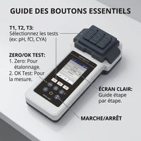 Photomètre PoolLab 2.0 - mesure précis qualité - test facile