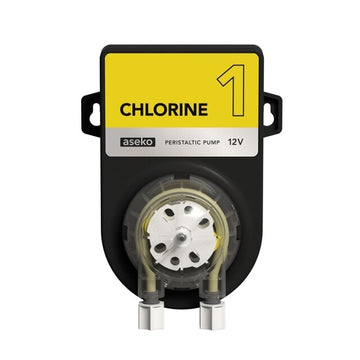 Pompe péristaltique PP60 60ml/min 12/24V - dosage chlorine  - entretien automatique