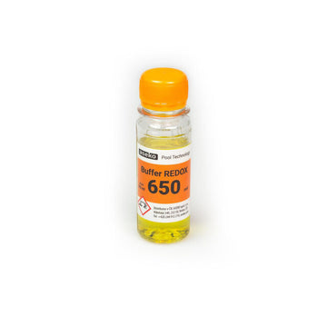 Tampon de calibration Redox 650 mV - solution étalonnage ORP piscine - 50 ml