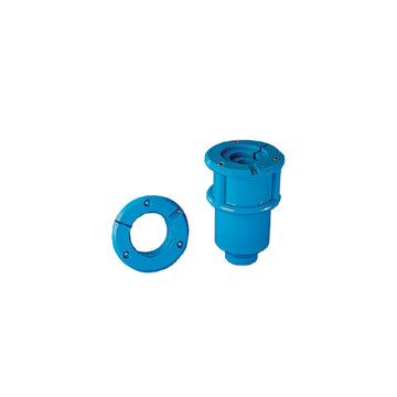 Ancrage douche extérieur Ø63 mm - installation sécurisée - durable